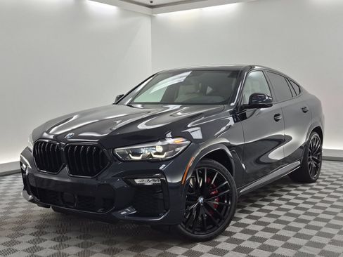 Used 2021 BMW X6 M50i AWD/4WD image 1
