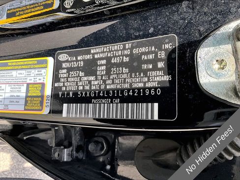 Used 2020 Kia Optima LX FWD image 26