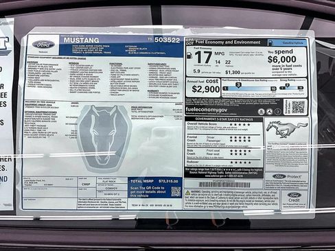 New 2026 Ford Mustang Dark Horse RWD image 14