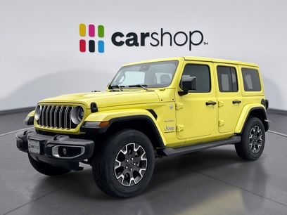 Used 2024 Jeep Wrangler Unlimited Sahara w/ Technology Group