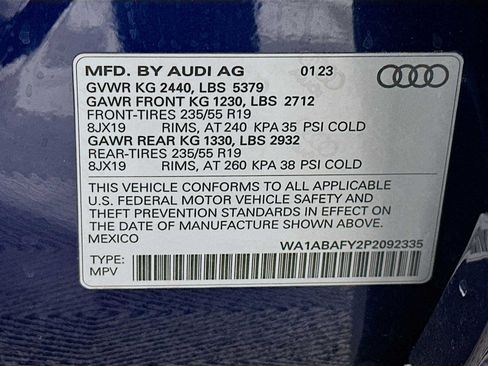 Certified 2023 Audi Q5 2.0T Premium w/ Convenience Package AWD/4WD image 30