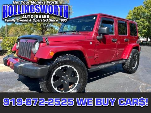 Used 2012 Jeep Wrangler Unlimited Sahara image 1