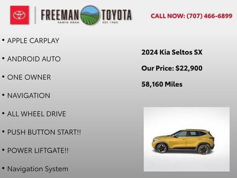 Used 2024 Kia Seltos SX w/ SX Sunroof Package image 8