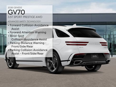 New 2026 Genesis GV70 3.5T Sport Prestige AWD/4WD image 7