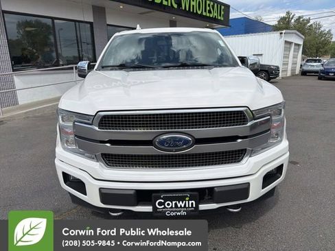 Used 2018 Ford F150 Platinum w/ Technology Package AWD/4WD image 2