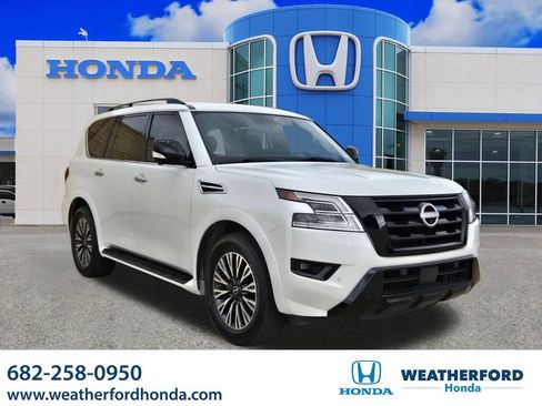 Used 2024 Nissan Armada SL w/ Midnight Edition Package RWD image 1
