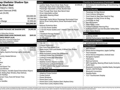 New 2026 Jeep Gladiator Rubicon AWD/4WD image 44