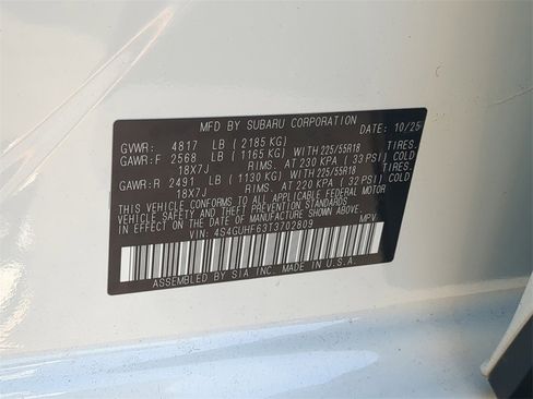 New 2026 Subaru Crosstrek 2.5i Sport image 32