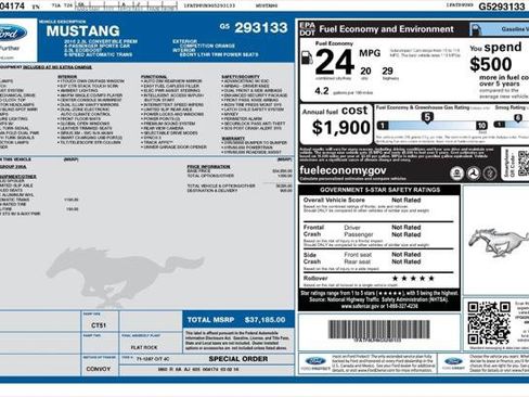 Used 2016 Ford Mustang Premium RWD image 4