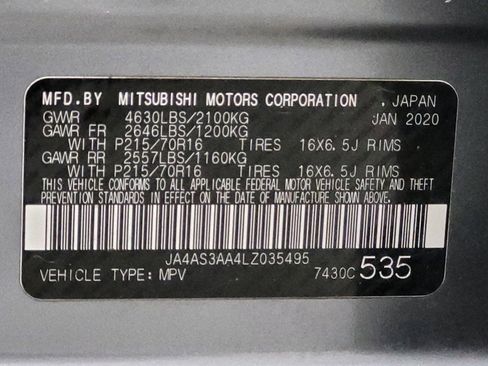 Used 2020 Mitsubishi Eclipse Cross ES image 33