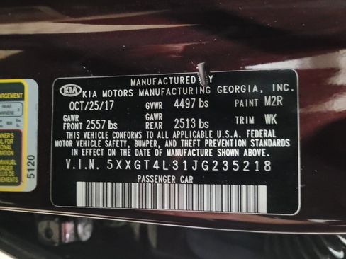 Used 2018 Kia Optima LX FWD image 33