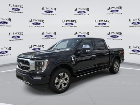 Used 2021 Ford F150 Platinum w/ Equipment Group 701A High image 3