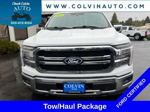 Certified 2025 Ford F150 Lariat w/ Mobile Office Package AWD/4WD image 4