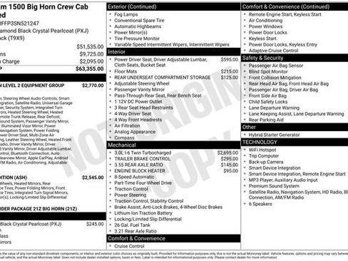 Used 2025 RAM 1500 Big Horn AWD/4WD image 4