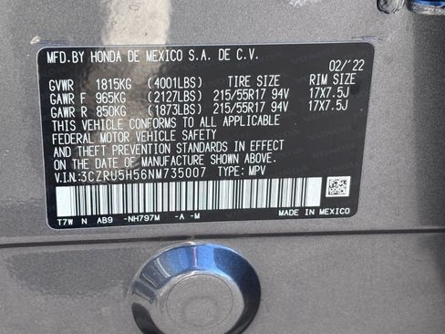 Used 2022 Honda HR-V EX image 33