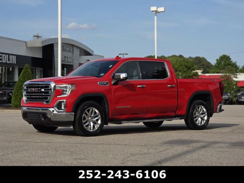 Used 2021 GMC Sierra 1500 SLT w/ SLT Premium Plus Package AWD/4WD image 3