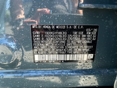 New 2026 Honda HR-V Sport image 20
