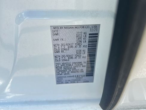 Used 2024 Nissan Frontier SV w/ SV Convenience Package RWD image 30