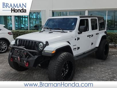 Used 2019 Jeep Wrangler Unlimited Sahara