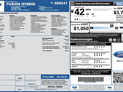 Used 2016 Ford Fusion SE image 3