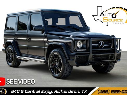 Used 2017 Mercedes-Benz G 63 AMG 4MATIC image 1