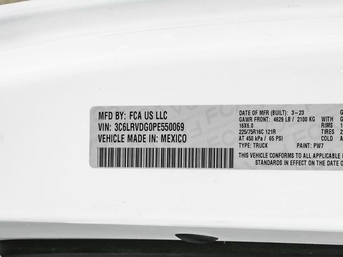 Used 2023 RAM ProMaster 2500 image 53