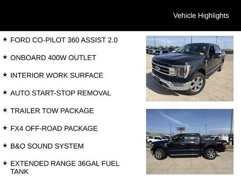 Certified 2023 Ford F150 Lariat w/ Equipment Group 502A High AWD/4WD image 5
