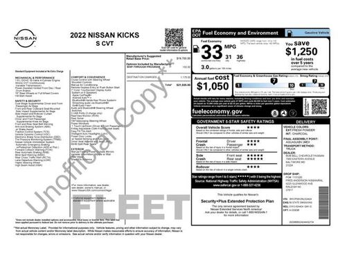 Used 2022 Nissan Kicks S image 49