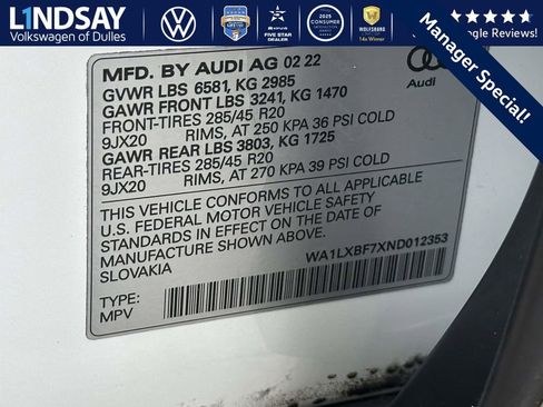 Used 2022 Audi Q7 3.0T Premium Plus w/ Premium Plus Package image 27