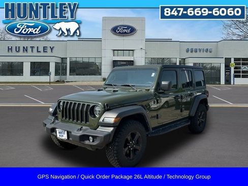 Used 2022 Jeep Wrangler Unlimited Sport AWD/4WD image 1