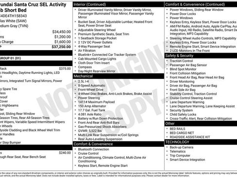 Certified 2026 Hyundai Santa Cruz SEL FWD image 24