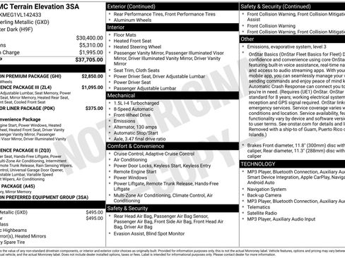 New 2027 GMC Terrain Elevation w/ Elevation Premium Package FWD image 43