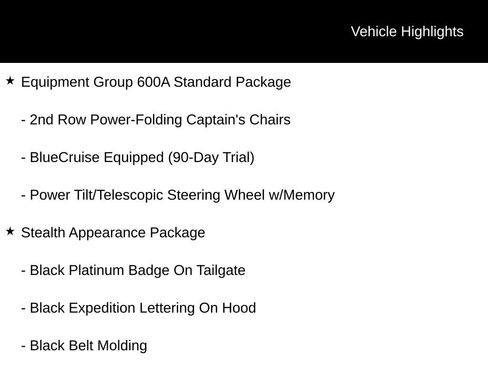 New 2026 Ford Expedition Max Platinum w/ Stealth Performance Package image 13