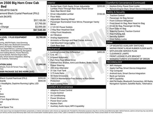New 2026 RAM 2500 Big Horn AWD/4WD image 3