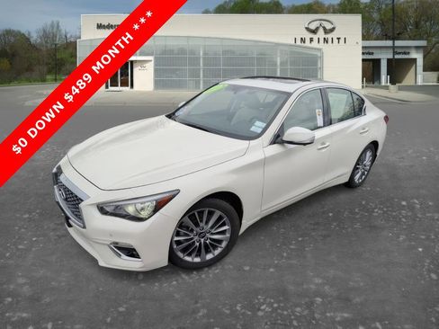 Certified 2023 INFINITI Q50 Luxe w/ Cargo Package image 1