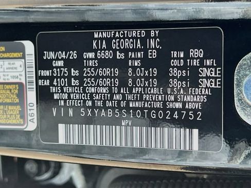New 2026 Kia EV9 Light RWD image 35