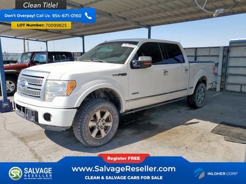 Used 2012 Ford F150 Platinum image 1
