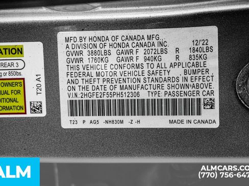 Used 2023 Honda Civic Sport image 51