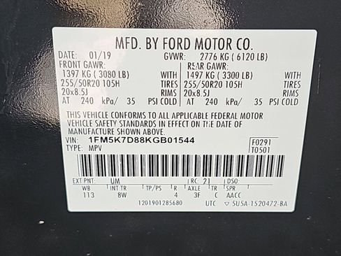 Used 2019 Ford Explorer XLT w/ Equipment Group 201A image 36