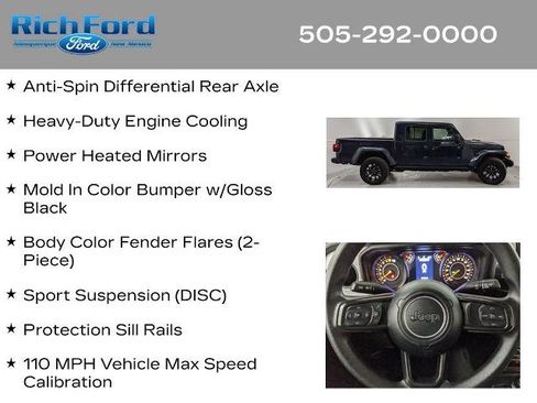 Used 2025 Jeep Gladiator Sport AWD/4WD image 27