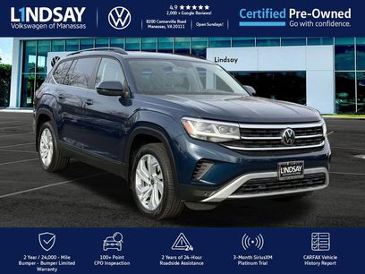 Certified 2022 Volkswagen Atlas SE w/ Panoramic Sunroof Package