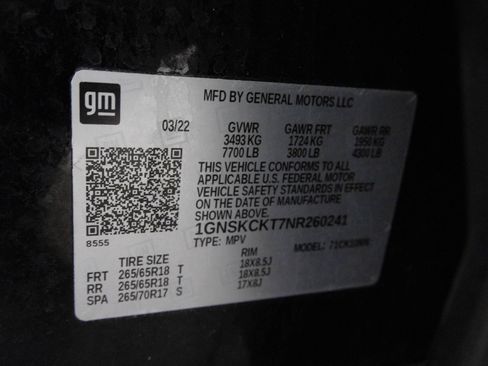 Used 2022 Chevrolet Suburban LT AWD/4WD image 53