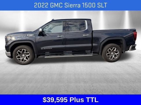 Used 2022 GMC Sierra 1500 SLT w/ SLT Premium Plus Package AWD/4WD image 2
