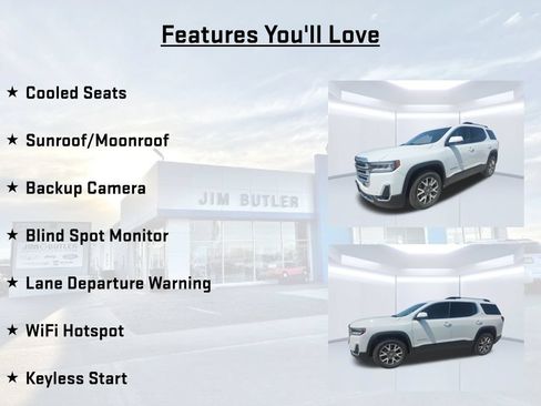 Used 2021 GMC Acadia SLT w/ Technology Package AWD/4WD image 16