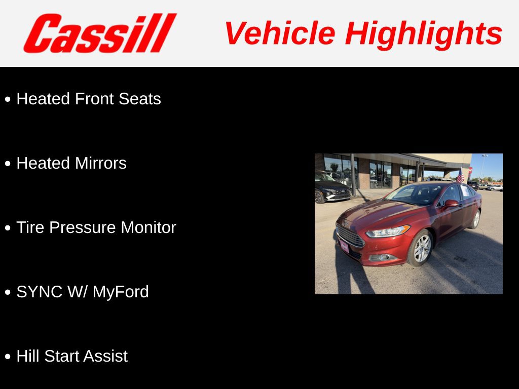 Used 2014 Ford Fusion SE w/ Equipment Group 202A FWD image 3