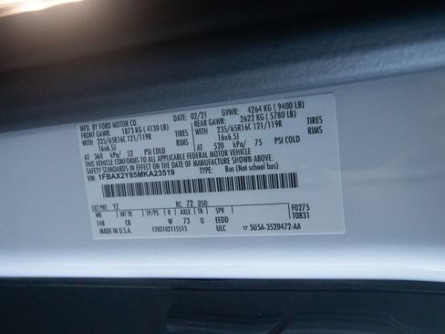 Used 2021 Ford Transit 350 XLT image 17