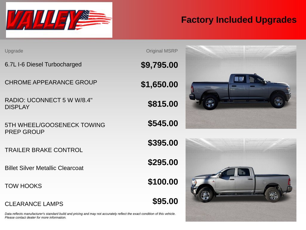 Used 2024 RAM 2500 Tradesman w/ Chrome Appearance Group AWD/4WD image 6