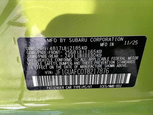 New 2026 Subaru Impreza 2.0i Sport image 18