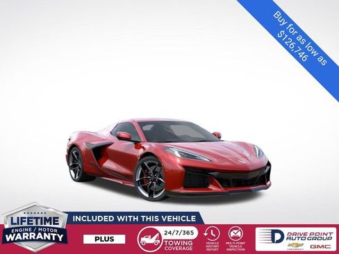 New 2026 Chevrolet Corvette Z06 w/ Chrome Exterior Badge Package RWD image 1