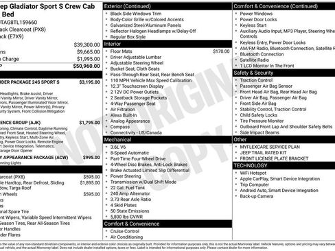 New 2026 Jeep Gladiator Sport image 38